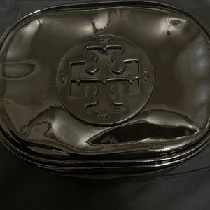Tori Burch small patent leather cosmetic case